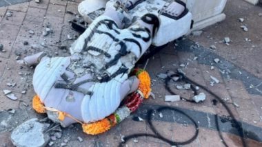 Mahatma Gandhi Statue In NY Smashed: নিউ ইয়র্কে মন্দিরের সামনে আবারও ভাঙচুর মহাত্মা গান্ধীর মূর্তি